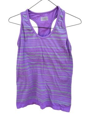 ATHLETA Striped Seamless Racerback Tank